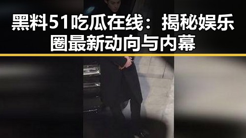 黑料51吃瓜在线：揭秘娱乐圈最新动向与内幕