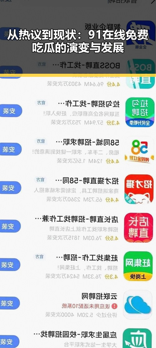 从热议到现状：91在线免费吃瓜的演变与发展